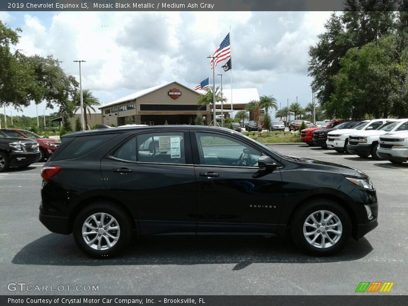 Mosaic Black Metallic / Medium Ash Gray 2019 Chevrolet Equinox LS