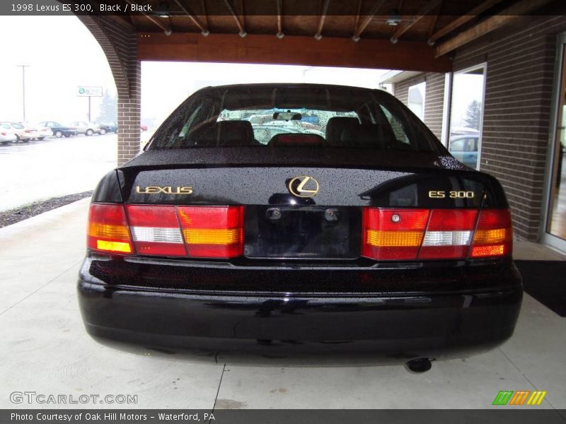 Black / Black 1998 Lexus ES 300