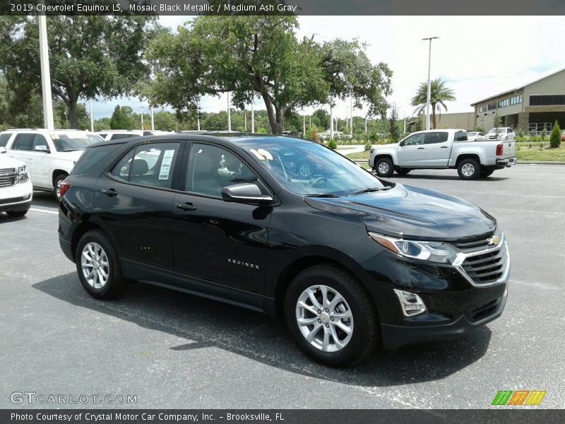 Mosaic Black Metallic / Medium Ash Gray 2019 Chevrolet Equinox LS
