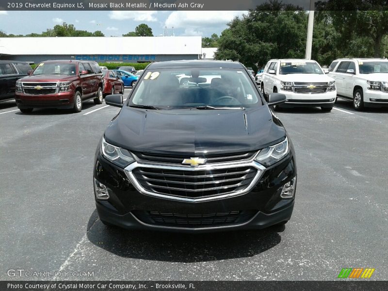 Mosaic Black Metallic / Medium Ash Gray 2019 Chevrolet Equinox LS