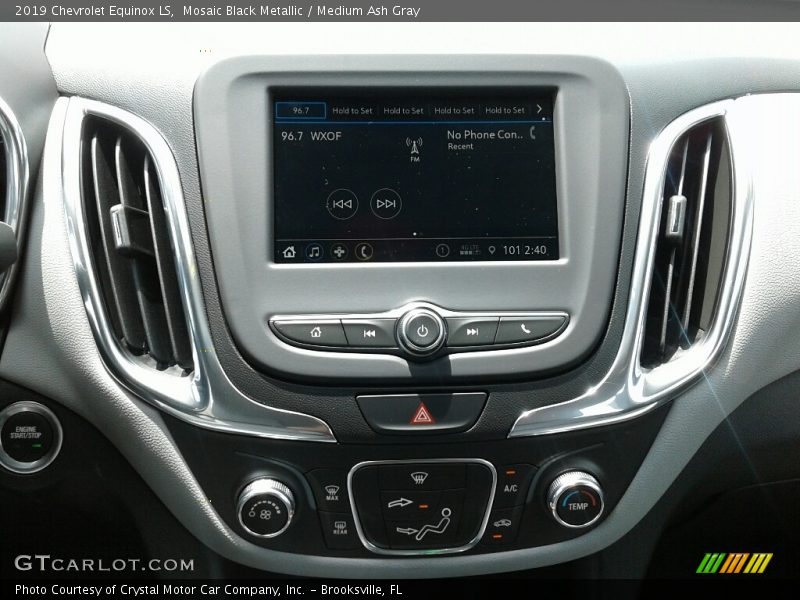 Mosaic Black Metallic / Medium Ash Gray 2019 Chevrolet Equinox LS