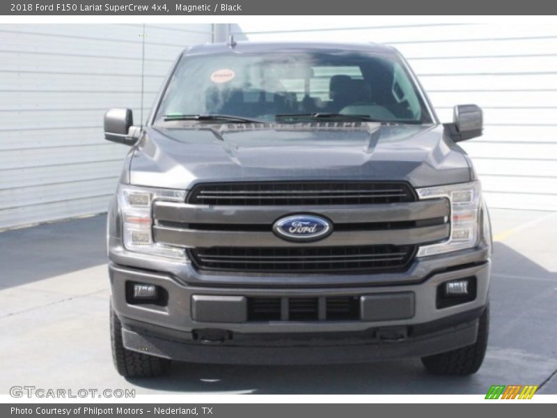 Magnetic / Black 2018 Ford F150 Lariat SuperCrew 4x4