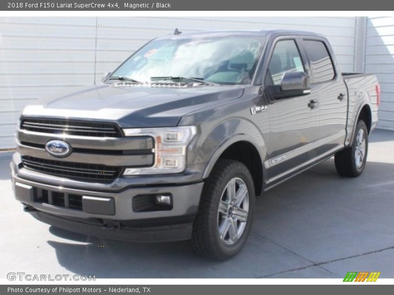 Magnetic / Black 2018 Ford F150 Lariat SuperCrew 4x4