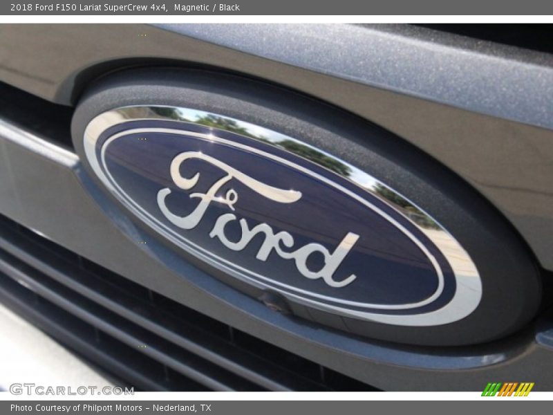 Magnetic / Black 2018 Ford F150 Lariat SuperCrew 4x4