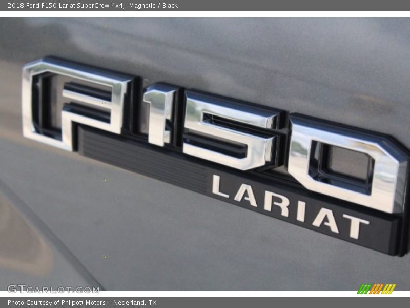 Magnetic / Black 2018 Ford F150 Lariat SuperCrew 4x4