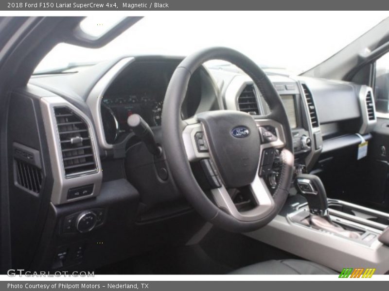 Magnetic / Black 2018 Ford F150 Lariat SuperCrew 4x4