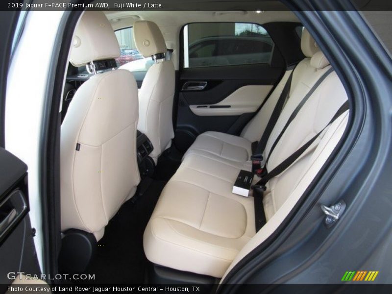 Fuji White / Latte 2019 Jaguar F-PACE Premium AWD