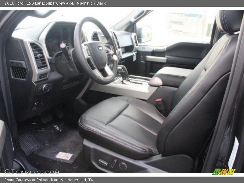 Magnetic / Black 2018 Ford F150 Lariat SuperCrew 4x4