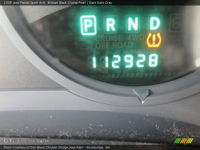 Brilliant Black Crystal Pearl / Dark Slate Gray 2008 Jeep Patriot Sport 4x4