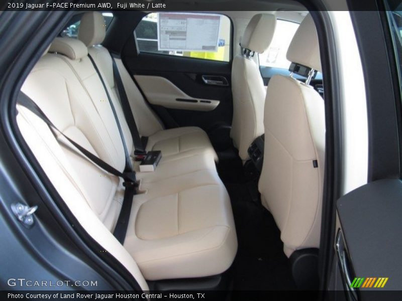 Fuji White / Latte 2019 Jaguar F-PACE Premium AWD