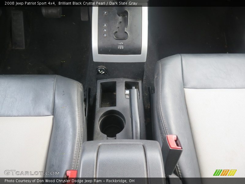 Brilliant Black Crystal Pearl / Dark Slate Gray 2008 Jeep Patriot Sport 4x4