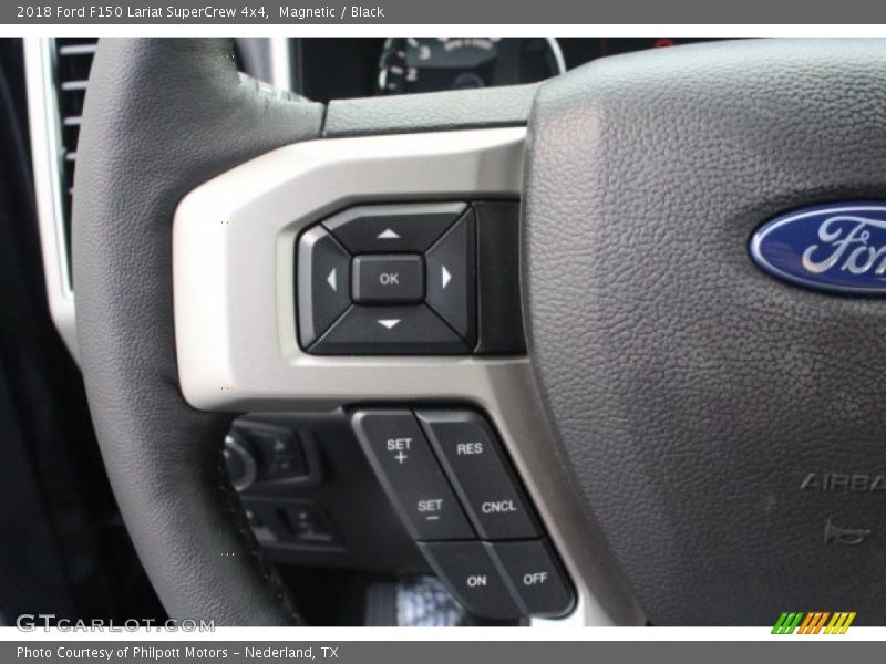 Magnetic / Black 2018 Ford F150 Lariat SuperCrew 4x4