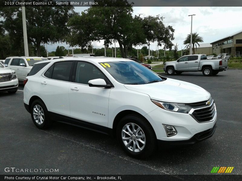 Summit White / Jet Black 2019 Chevrolet Equinox LT