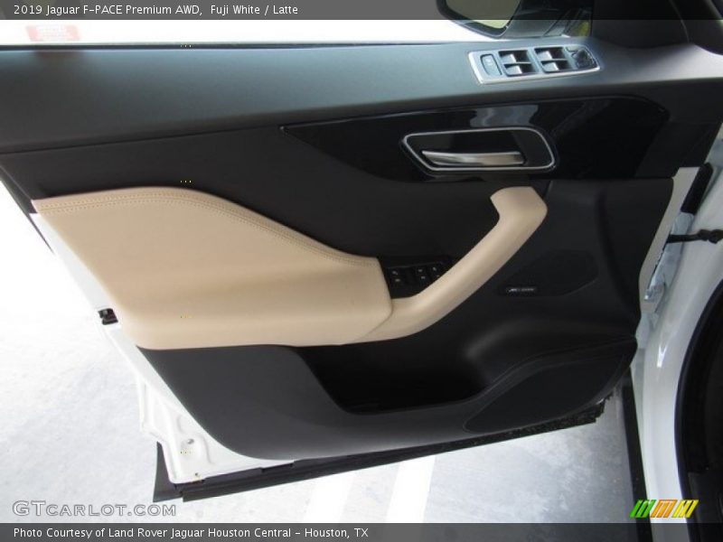 Fuji White / Latte 2019 Jaguar F-PACE Premium AWD