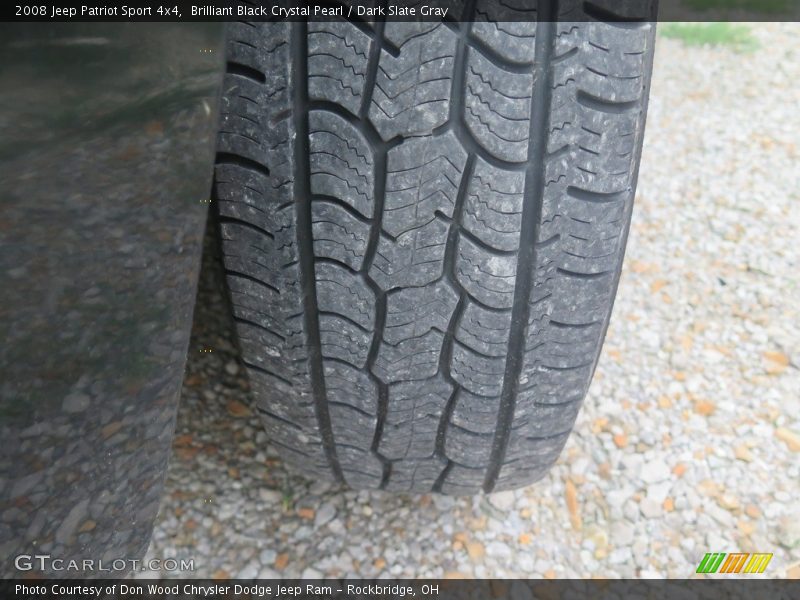 Brilliant Black Crystal Pearl / Dark Slate Gray 2008 Jeep Patriot Sport 4x4