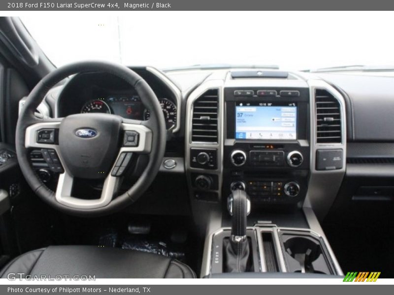 Magnetic / Black 2018 Ford F150 Lariat SuperCrew 4x4