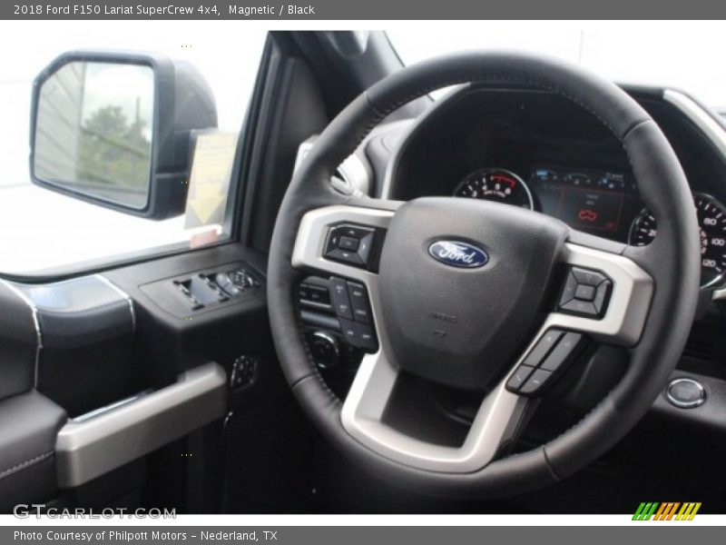 Magnetic / Black 2018 Ford F150 Lariat SuperCrew 4x4
