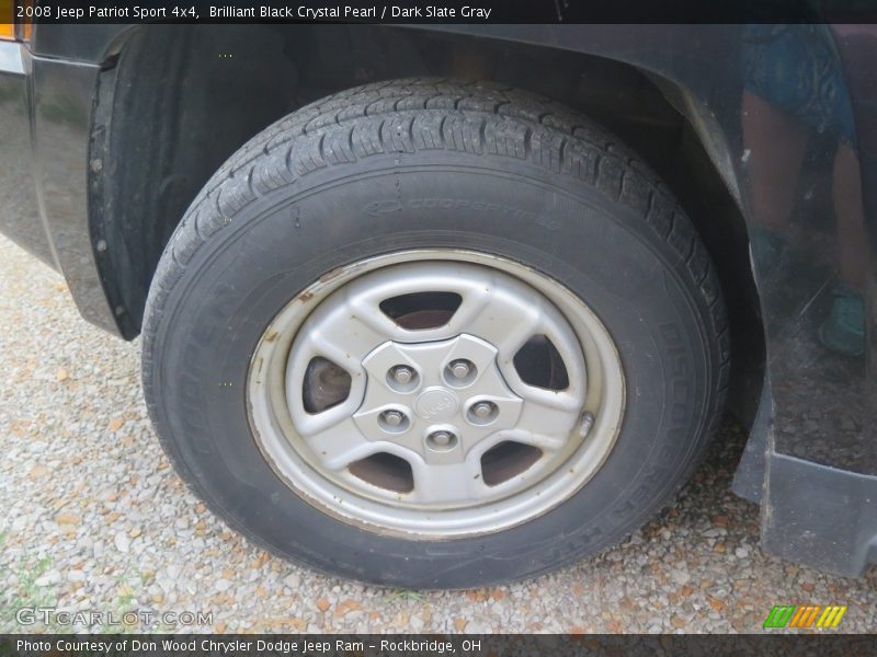 Brilliant Black Crystal Pearl / Dark Slate Gray 2008 Jeep Patriot Sport 4x4