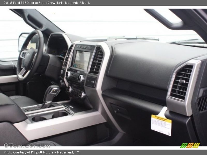 Magnetic / Black 2018 Ford F150 Lariat SuperCrew 4x4