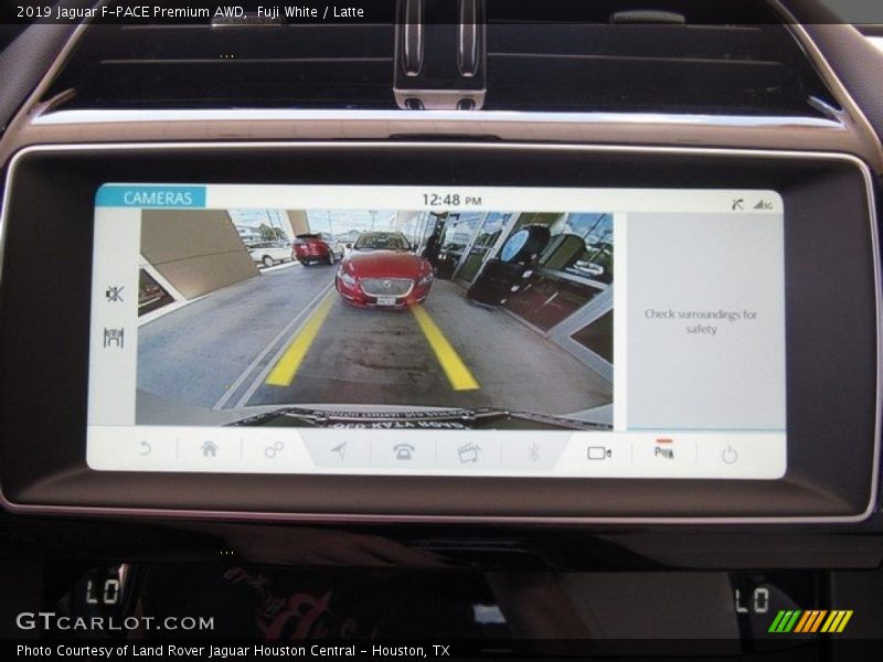 Fuji White / Latte 2019 Jaguar F-PACE Premium AWD