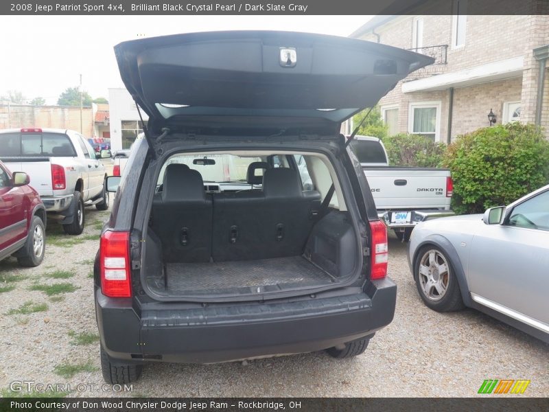 Brilliant Black Crystal Pearl / Dark Slate Gray 2008 Jeep Patriot Sport 4x4