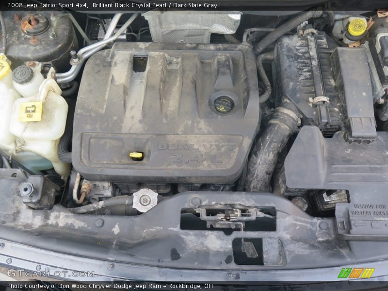 Brilliant Black Crystal Pearl / Dark Slate Gray 2008 Jeep Patriot Sport 4x4