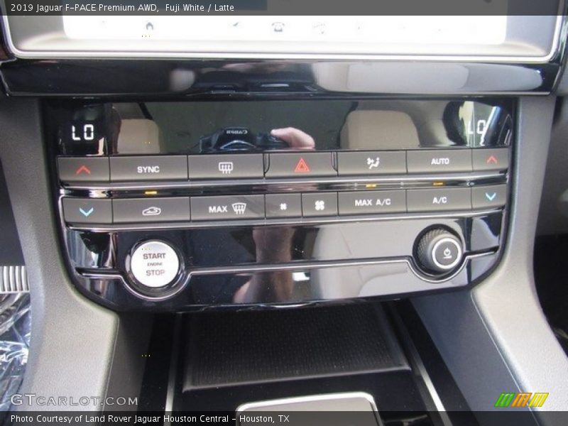 Fuji White / Latte 2019 Jaguar F-PACE Premium AWD