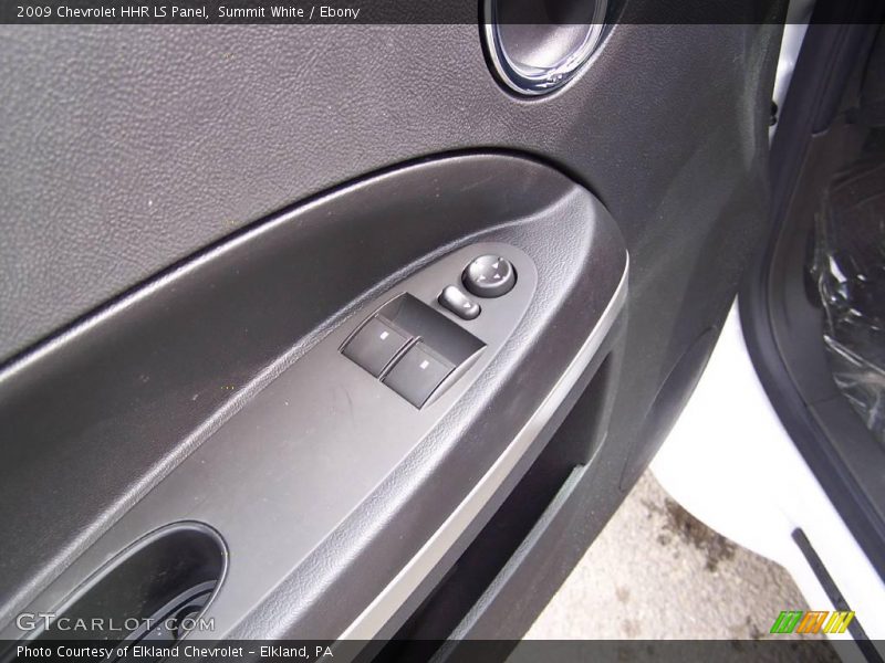 Summit White / Ebony 2009 Chevrolet HHR LS Panel