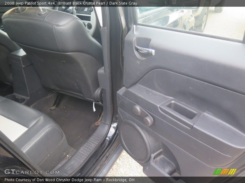 Brilliant Black Crystal Pearl / Dark Slate Gray 2008 Jeep Patriot Sport 4x4