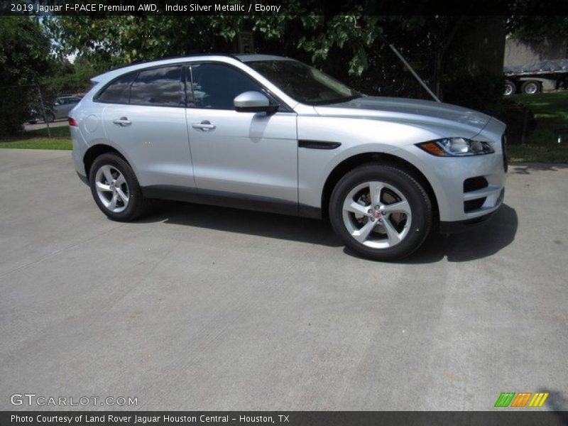 Indus Silver Metallic / Ebony 2019 Jaguar F-PACE Premium AWD
