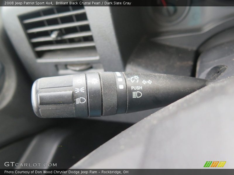 Brilliant Black Crystal Pearl / Dark Slate Gray 2008 Jeep Patriot Sport 4x4