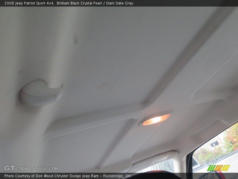 Brilliant Black Crystal Pearl / Dark Slate Gray 2008 Jeep Patriot Sport 4x4