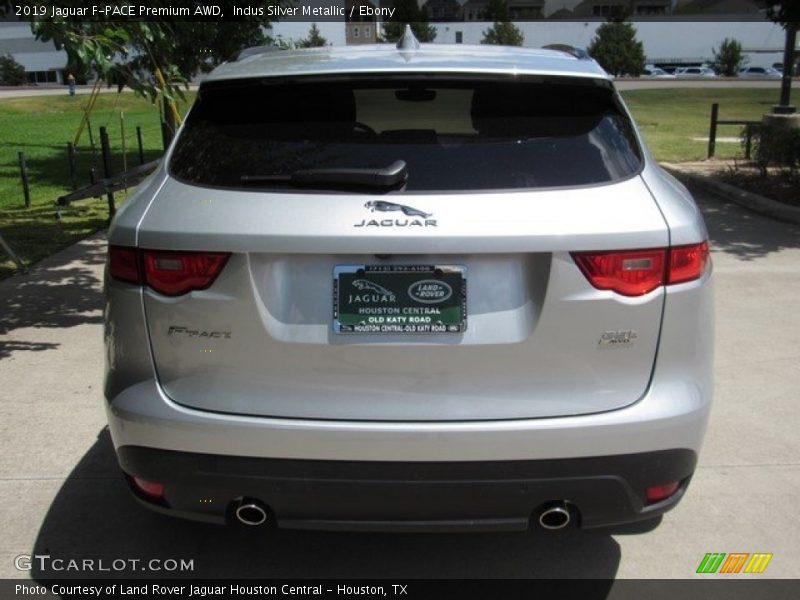 Indus Silver Metallic / Ebony 2019 Jaguar F-PACE Premium AWD