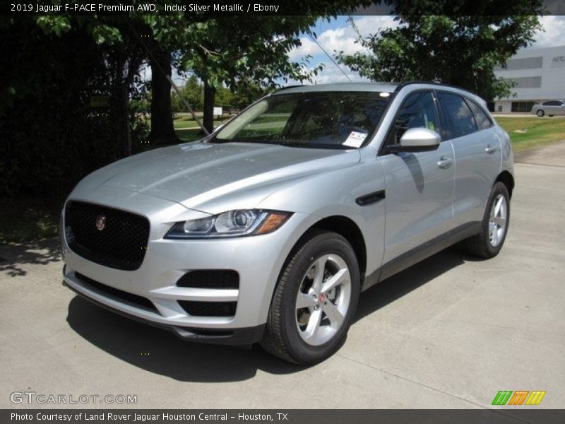 Indus Silver Metallic / Ebony 2019 Jaguar F-PACE Premium AWD