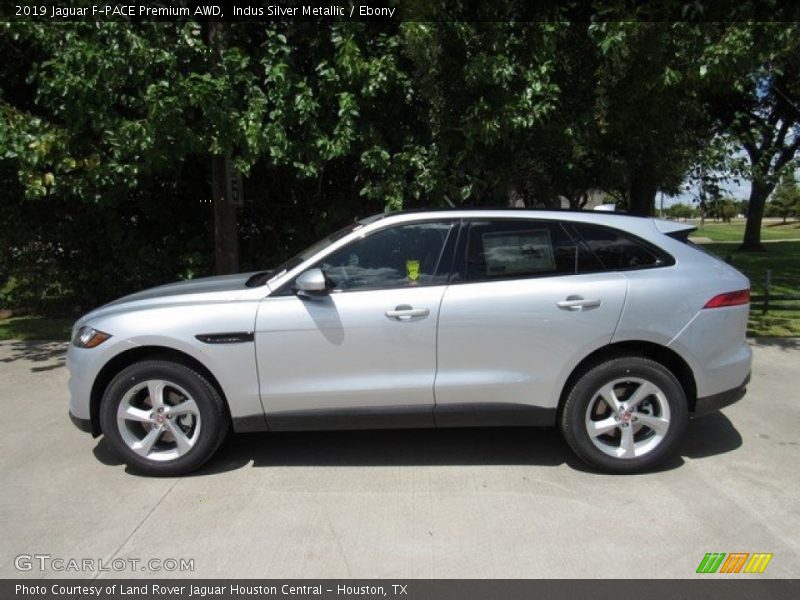 Indus Silver Metallic / Ebony 2019 Jaguar F-PACE Premium AWD