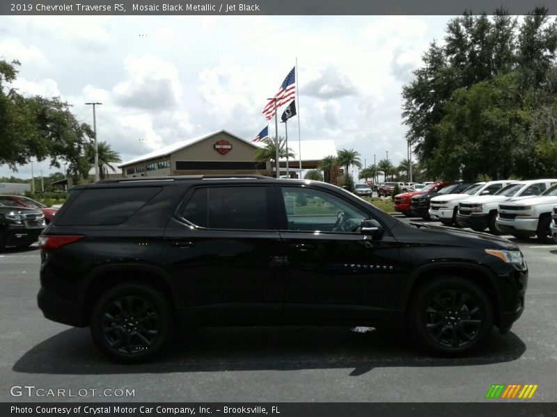 Mosaic Black Metallic / Jet Black 2019 Chevrolet Traverse RS