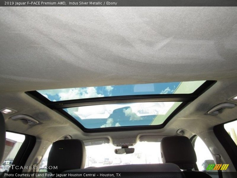 Indus Silver Metallic / Ebony 2019 Jaguar F-PACE Premium AWD