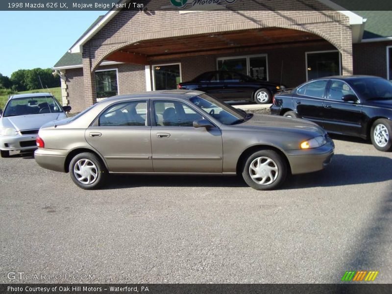 Mojave Beige Pearl / Tan 1998 Mazda 626 LX