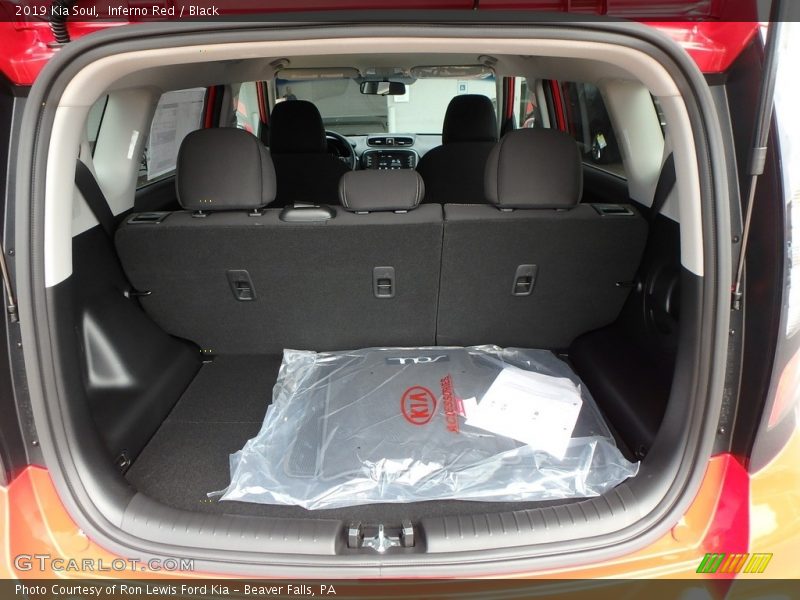 Inferno Red / Black 2019 Kia Soul