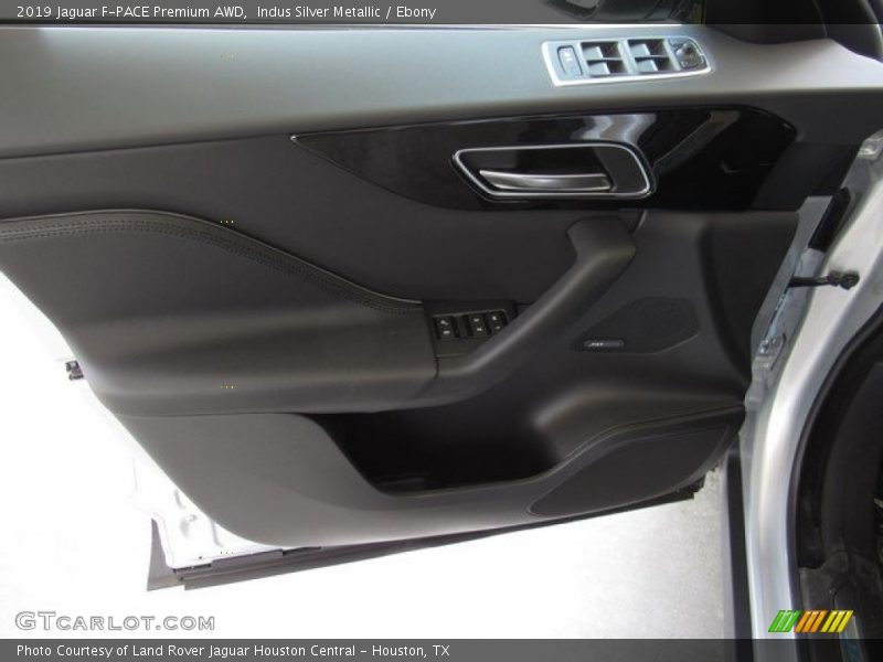 Indus Silver Metallic / Ebony 2019 Jaguar F-PACE Premium AWD