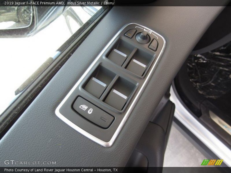 Indus Silver Metallic / Ebony 2019 Jaguar F-PACE Premium AWD