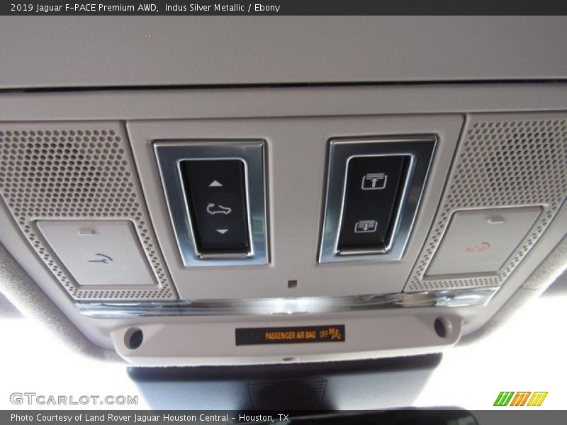 Indus Silver Metallic / Ebony 2019 Jaguar F-PACE Premium AWD
