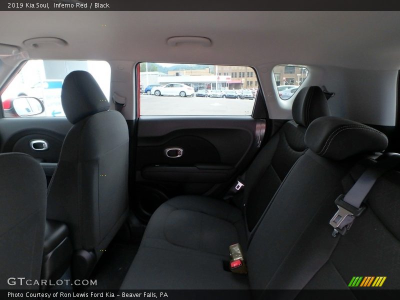 Inferno Red / Black 2019 Kia Soul