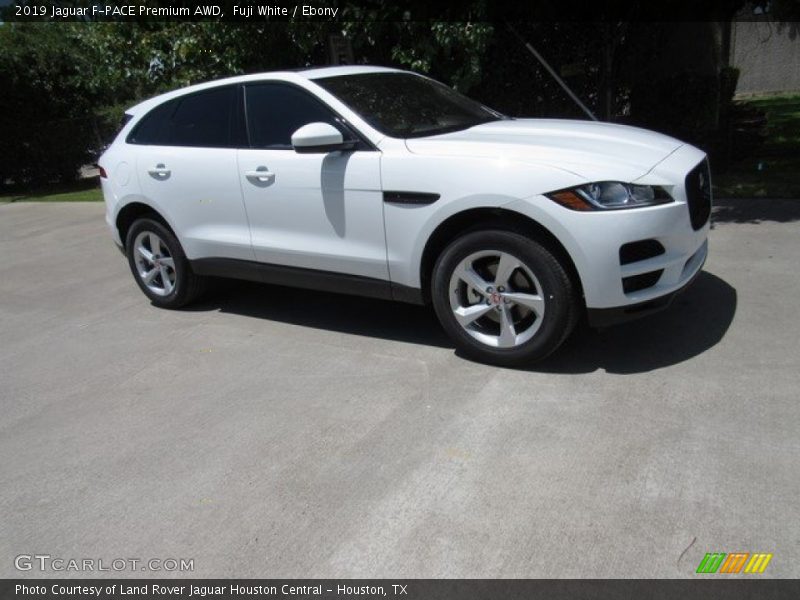 Fuji White / Ebony 2019 Jaguar F-PACE Premium AWD