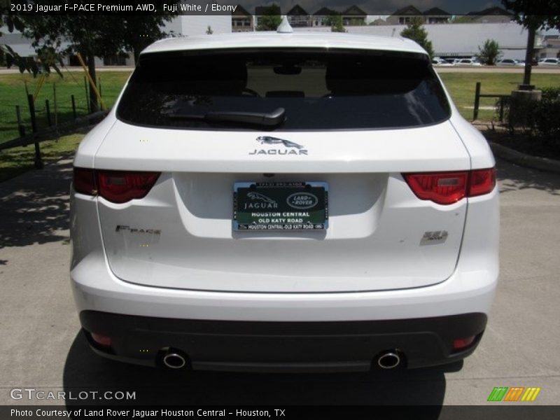 Fuji White / Ebony 2019 Jaguar F-PACE Premium AWD
