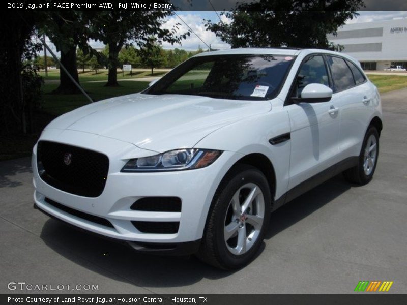 Fuji White / Ebony 2019 Jaguar F-PACE Premium AWD