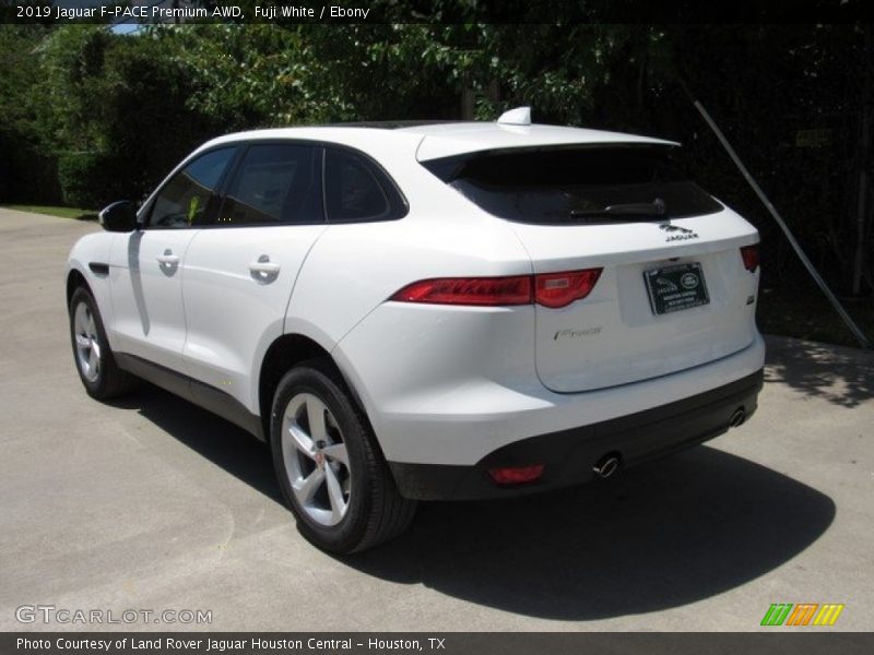 Fuji White / Ebony 2019 Jaguar F-PACE Premium AWD