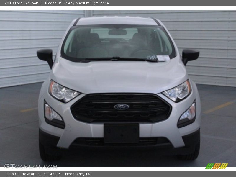 Moondust Silver / Medium Light Stone 2018 Ford EcoSport S