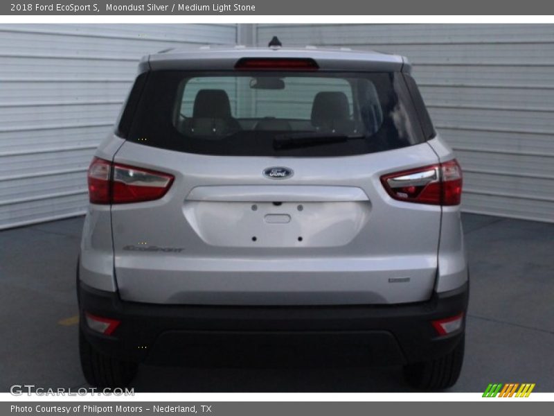 Moondust Silver / Medium Light Stone 2018 Ford EcoSport S