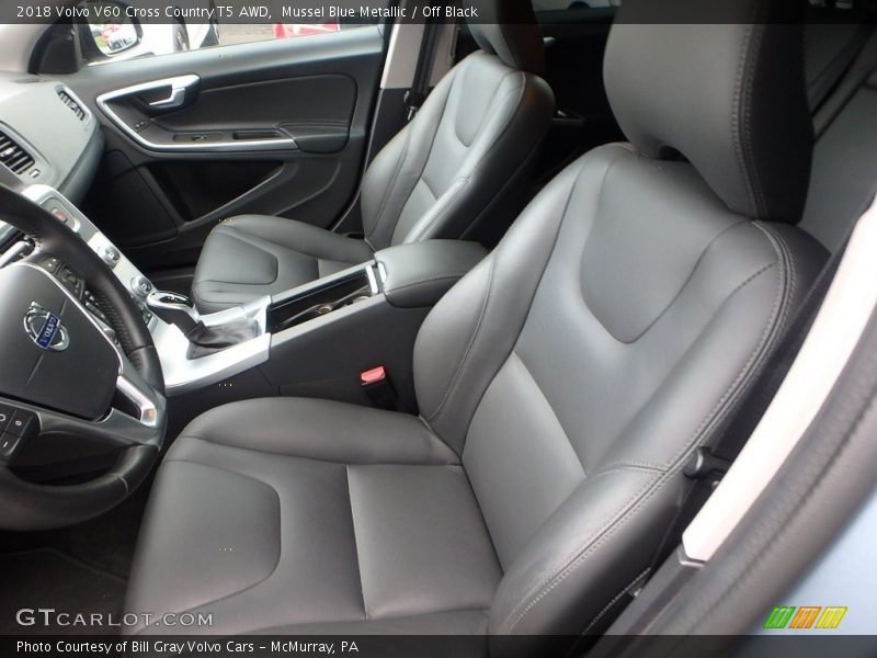 Front Seat of 2018 V60 Cross Country T5 AWD